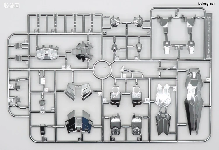 HGUC 网络限定版 独角兽3号机PHENEX type RC (独角兽模式) 电镀银Ver. - 图片